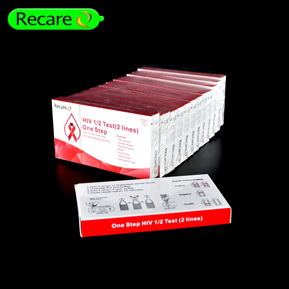 wholesale home one step rapid self-test diagnostic determine recare aids hiv blood test kit for sale
