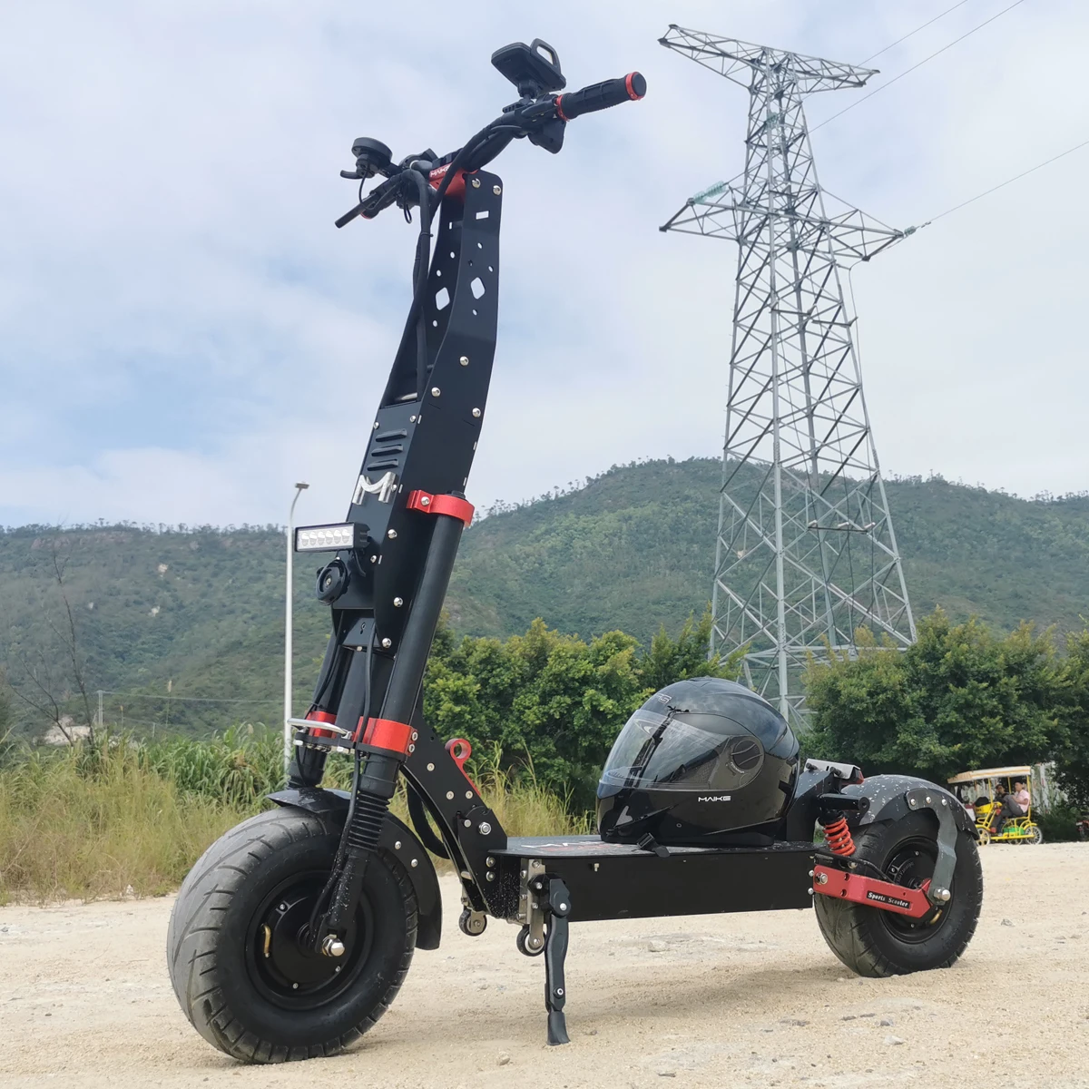 Maike oem electric scooter MK9x 60v 7200w electronic scooter fastest scooter electric dualtron thunder