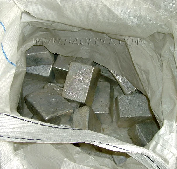 Mg Ingot 99.9% in form of 100g, 300g & 7.5Kg
