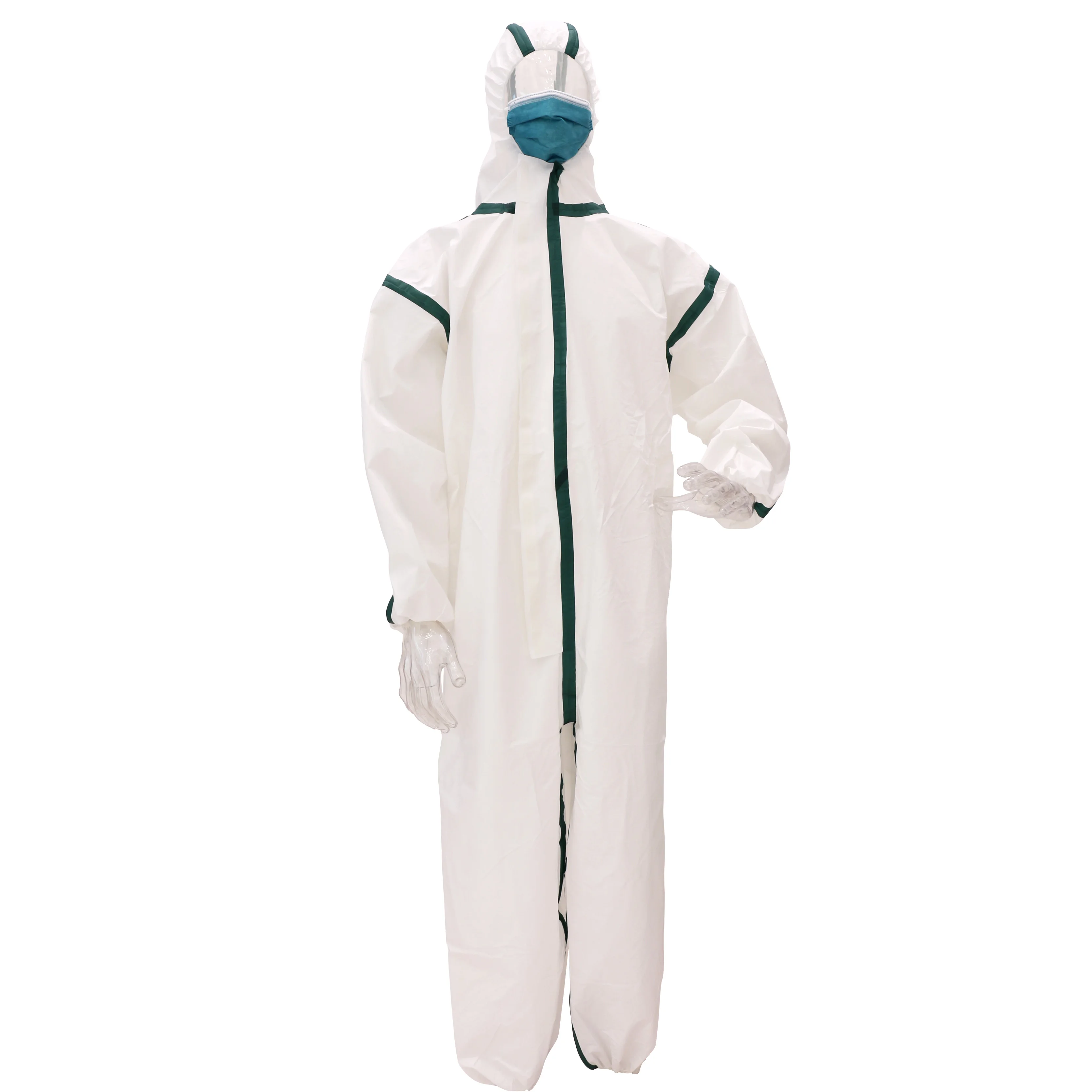 Durable disposable PPE coverall Protective Clothing for hospital with CE