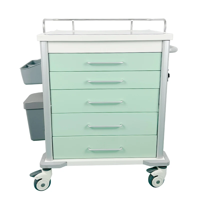 Hospital Medicine File Cart Nurse Medical Document Cabinet Patient File Trolley