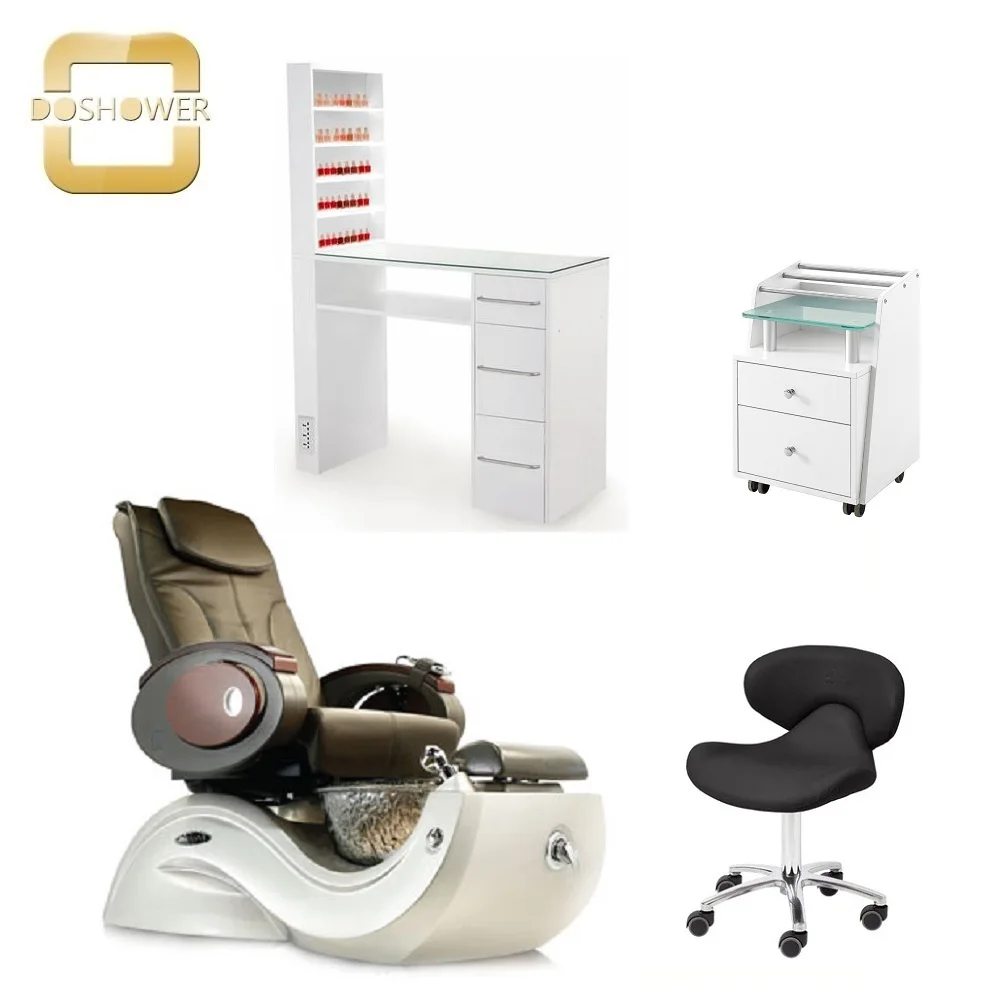 2017 beauty salon table and nail table of salon equipment station