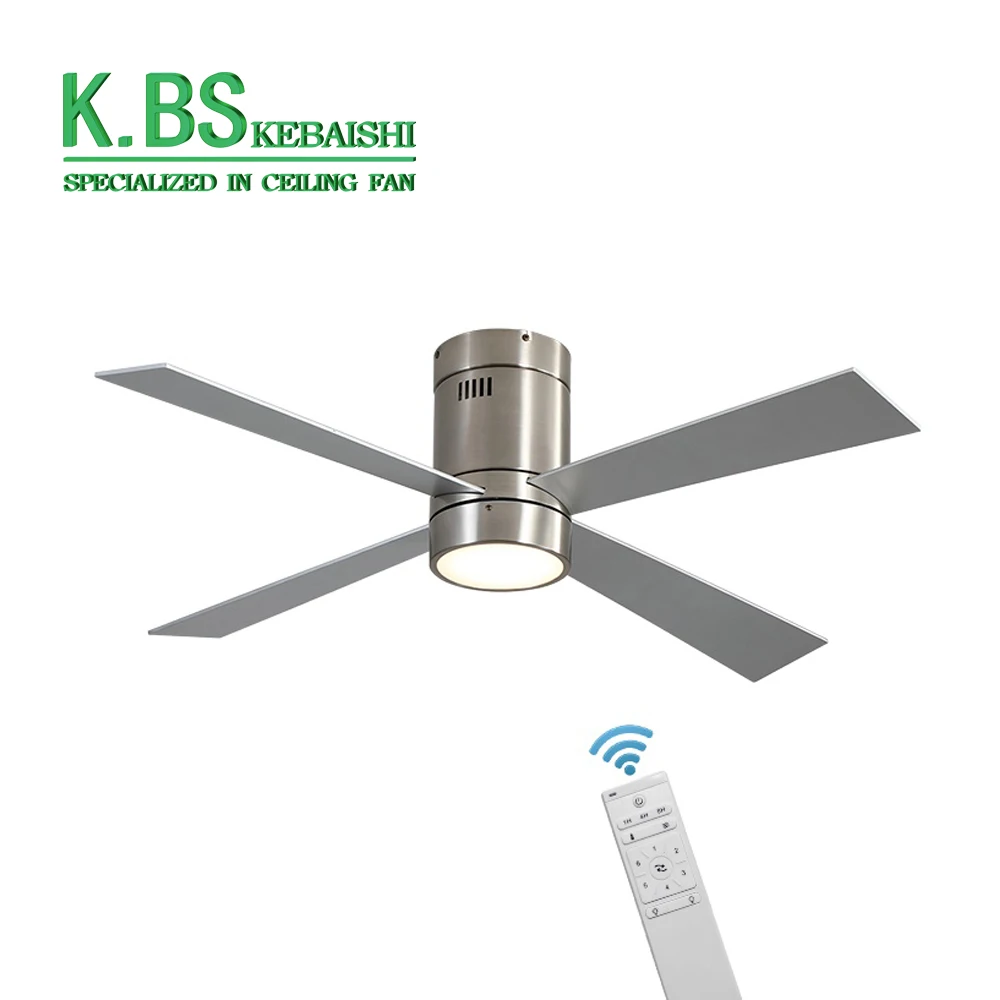 Cheap Price Remote Control Decorative Smart Wifi Switch Electric Led Ceiling Fan Light