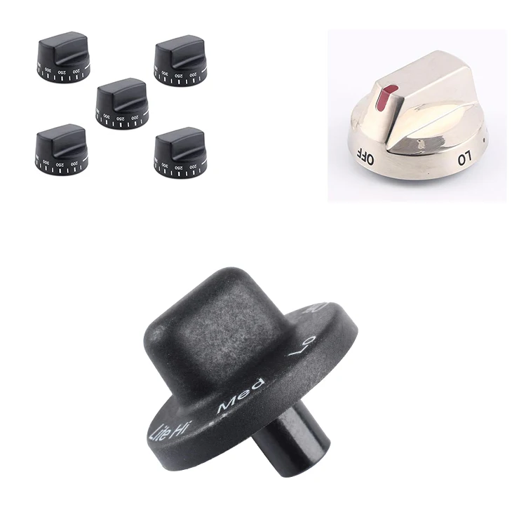 Aftermarket In Stock Oven Cooker Spare Parts Rotary Switch Oven Control Switch Knobs