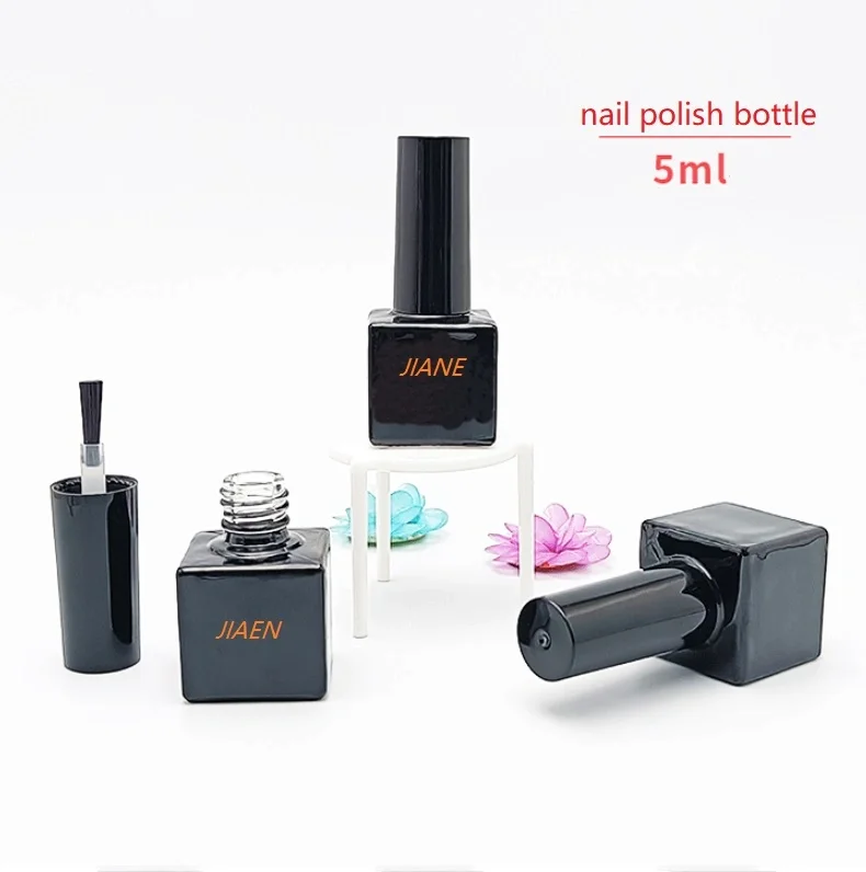 Wholesale Empty 5ml 10ml 15ml  Uv Gel Nail Polish Bottle Transparent Nail Polish Bottle 15ml Clear Nail Polish Bottle