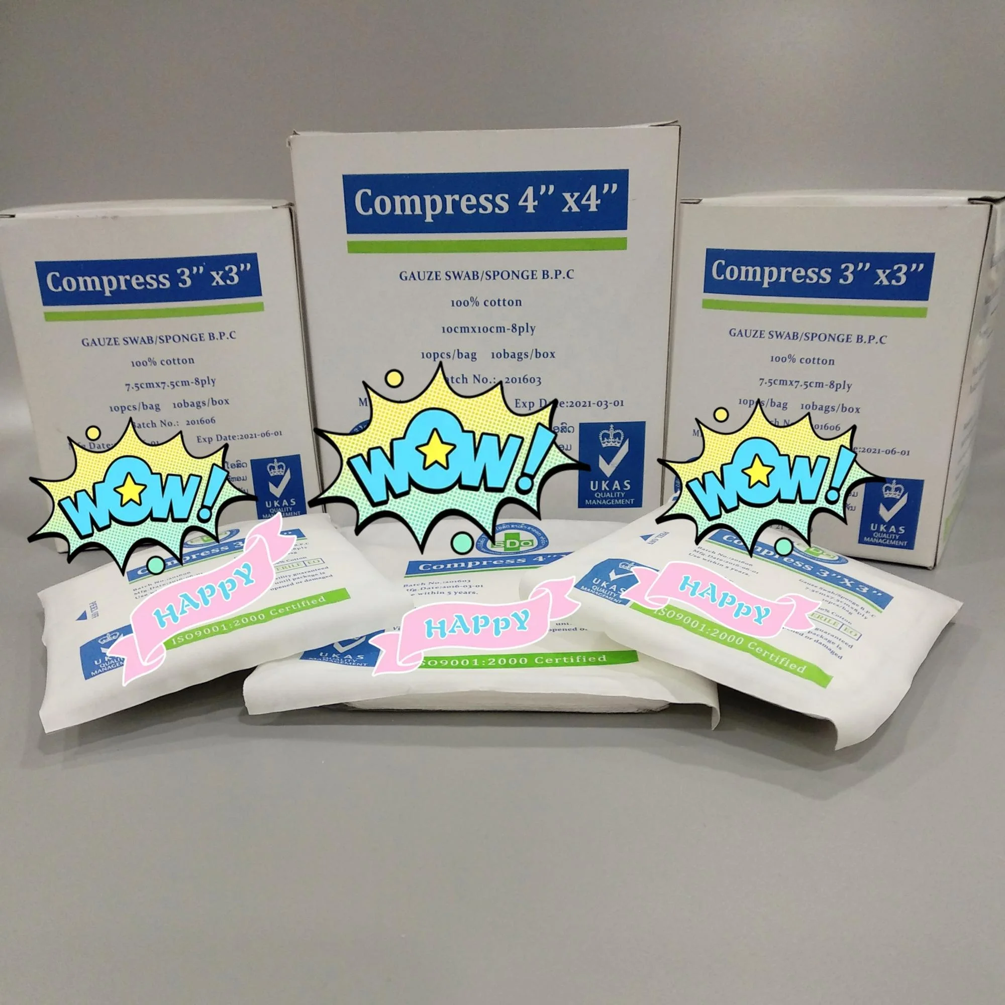 Марлевые Губки, марлевые тампоны, компресс