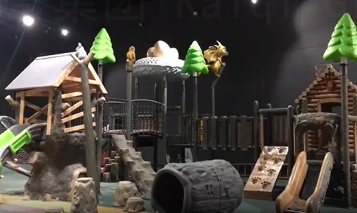 KAIQI GROUP high quality outdoor Ancient Dragon Series playground equipment Commerical parks for sale with CE,TUV certification