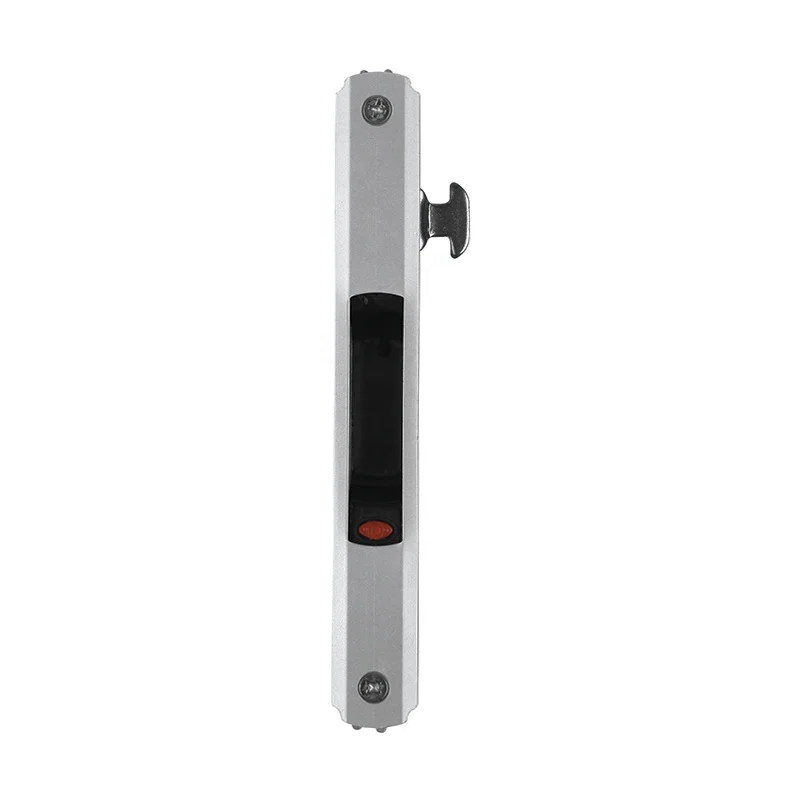 heavy duty aluminum alloy sliding safety handle lock with key for entry doors and windows