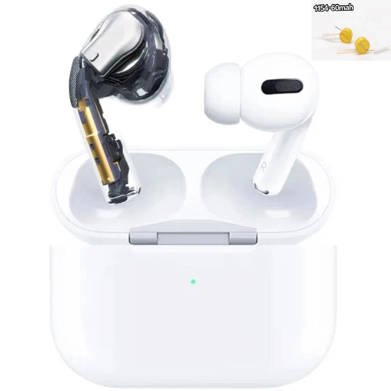 
Replacement battery for Airpods Pro Qi Wireless Charger Bluetooch earphone Charging Box battery for Air Pods Pro 