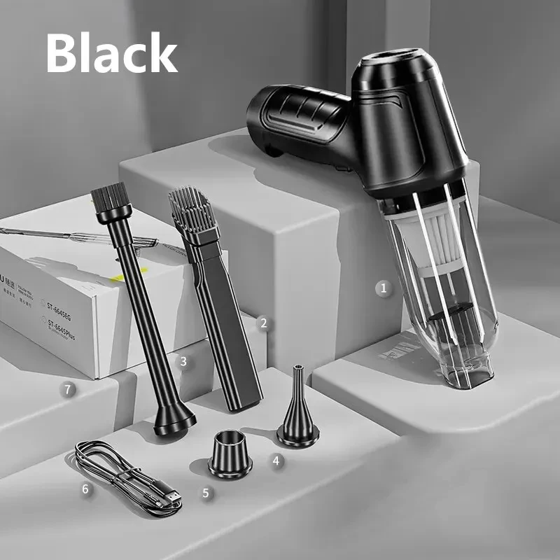 Handheld Wireless Motor Car Vacuum Cleaner Strong Suction High Power Vacuum Cleaner Home Appliance