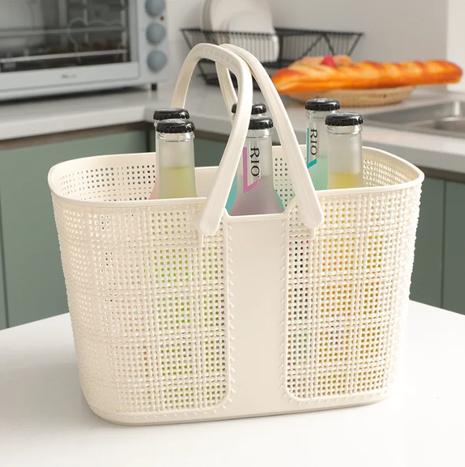 2024 new design  wholesale plastic  picnic camping basket