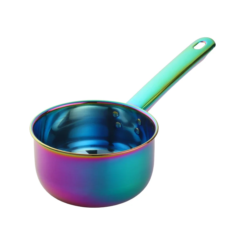 Household Items Titanium Plated Color Water Ladle Stainless Steel Kitchen Used Water Dipper Water Scoop