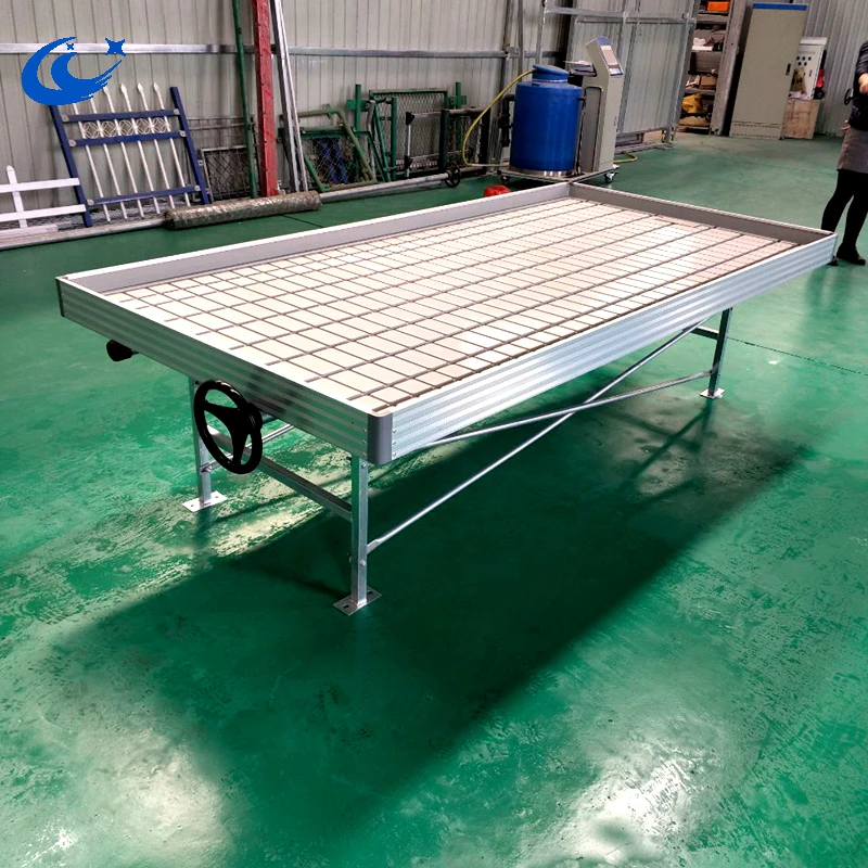 Ebb and Flow Rolling Benches/Hydroponic Growing Systems