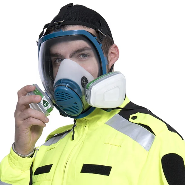 Industrial Full Face Soft Rubber Gas Mask And Anti-toxic Mask