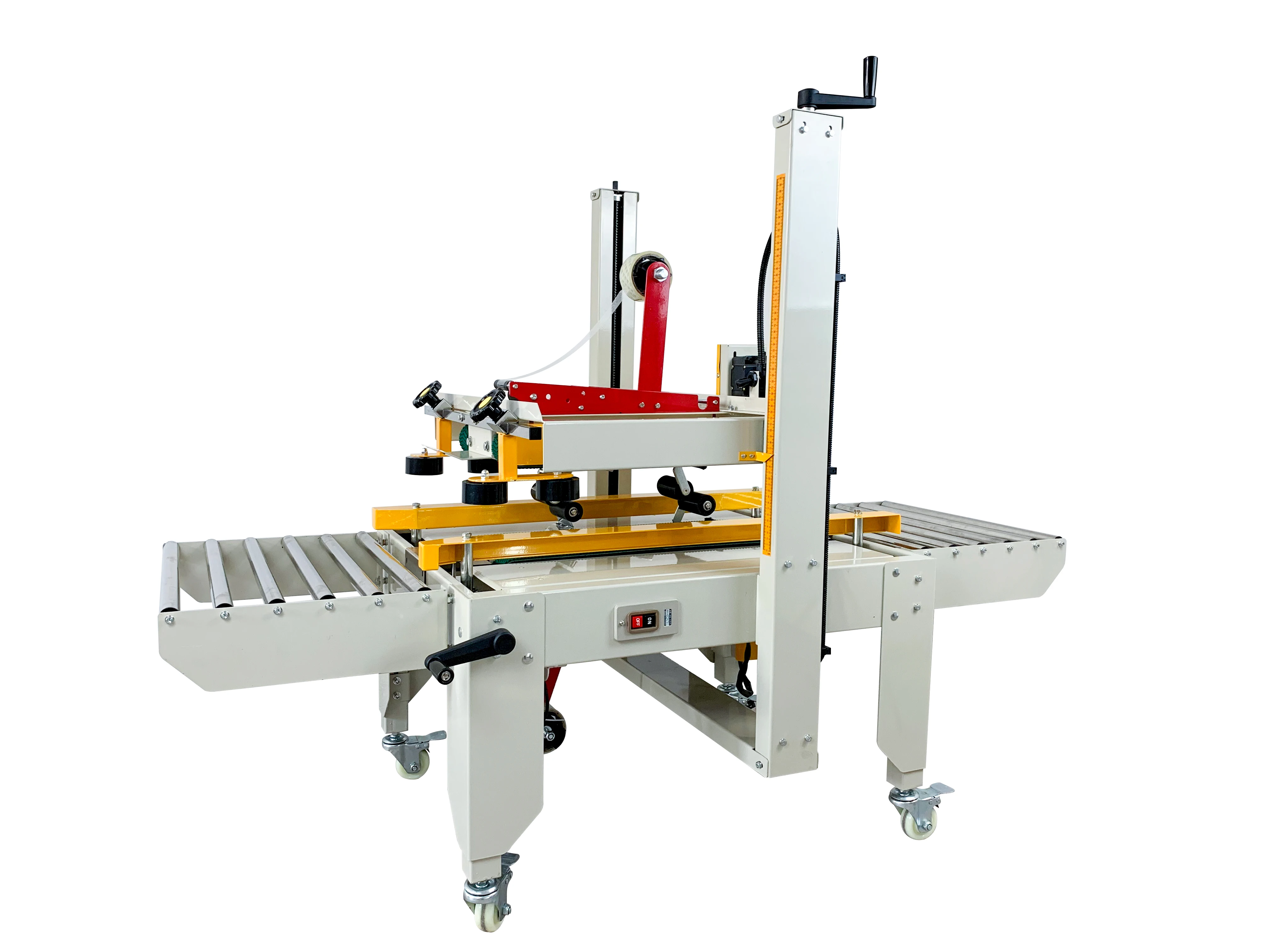 Lianjun Factory Price Adhesive Taping Sealing Machine Cardboard Box Carton Packer Sealer Packing Machine Case Box Machine