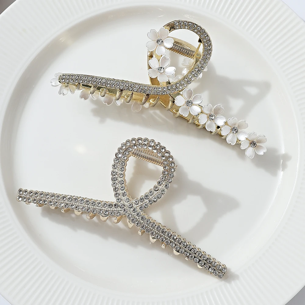 Wholesale Korean Fashion Women Hair Accessories clips Set large plastic Hair Claw Clips