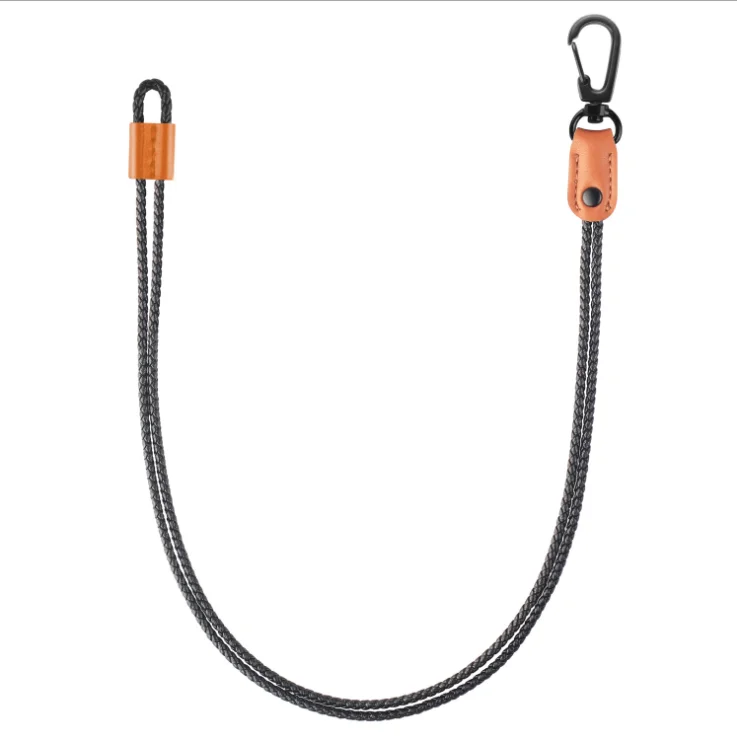 2021 новый дизайн под заказ, высококачественный плетеный кожаный шейный шнурок с металлической застежкой