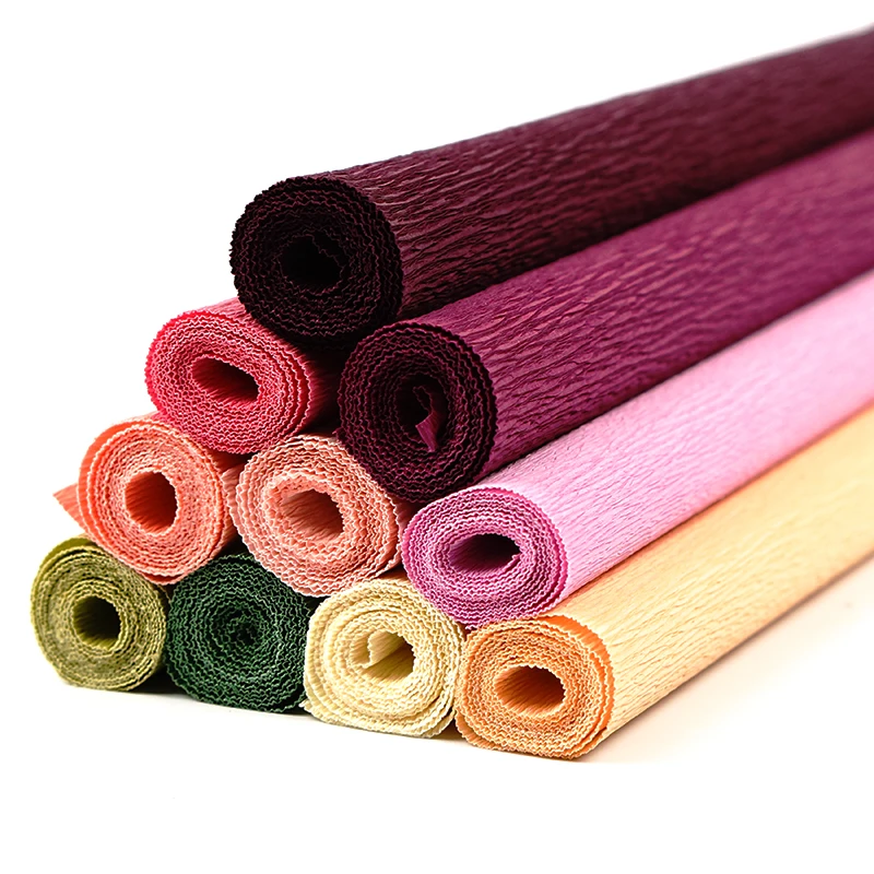 Hot Sale Patterned Crepe Paper,rainbow Crepe Paper Streamer,Colorful DIY Party Colorful Crepe Paper Streamers