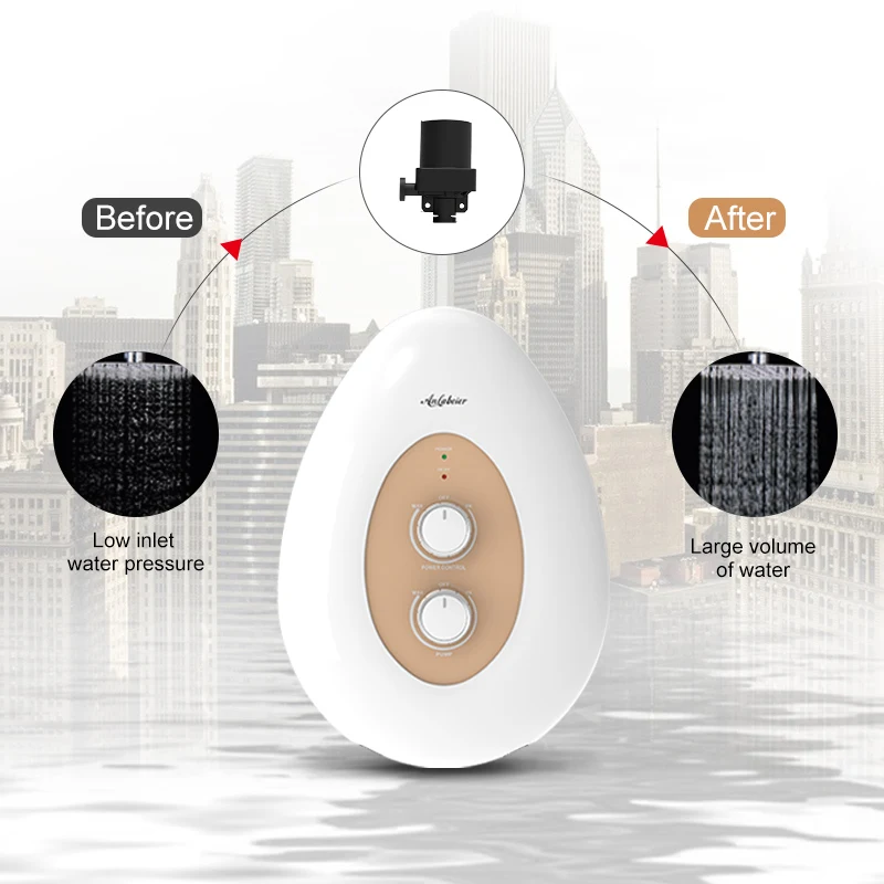 2022 High Quality Good Selling Electric Heating 8kw 3 phase 400v Tankless Water Heater for Whole House