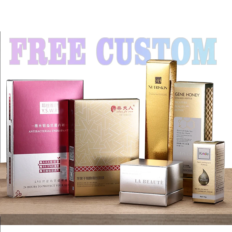Cosmetic Packaging Box, Cosmetic Box, Cardboard Box Packaging Gift Packing OEM Art Paper Coated Paper 7 - 12 Workdays Recyclable