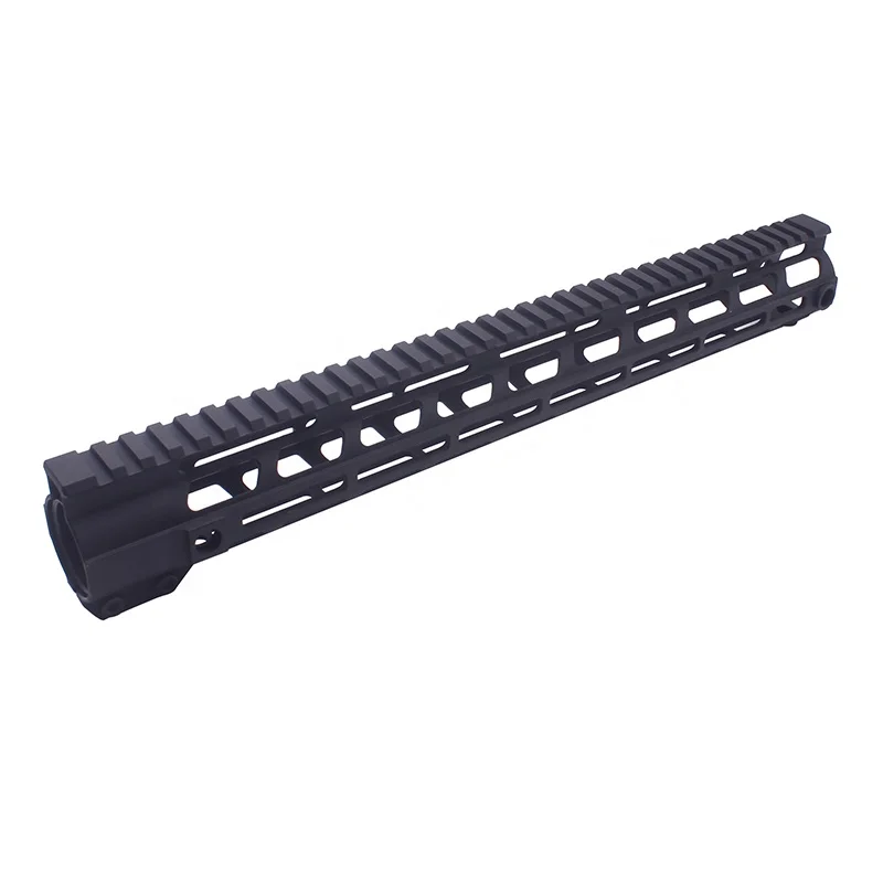  AR15 free float mlok handguard 7 9 10 12 13 15 дюймов со стальной цилиндрической гайкой для m4 винтовки ar тактические охотничьи