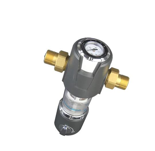 New 40micron backwash house Front Water Filter with Scrapper