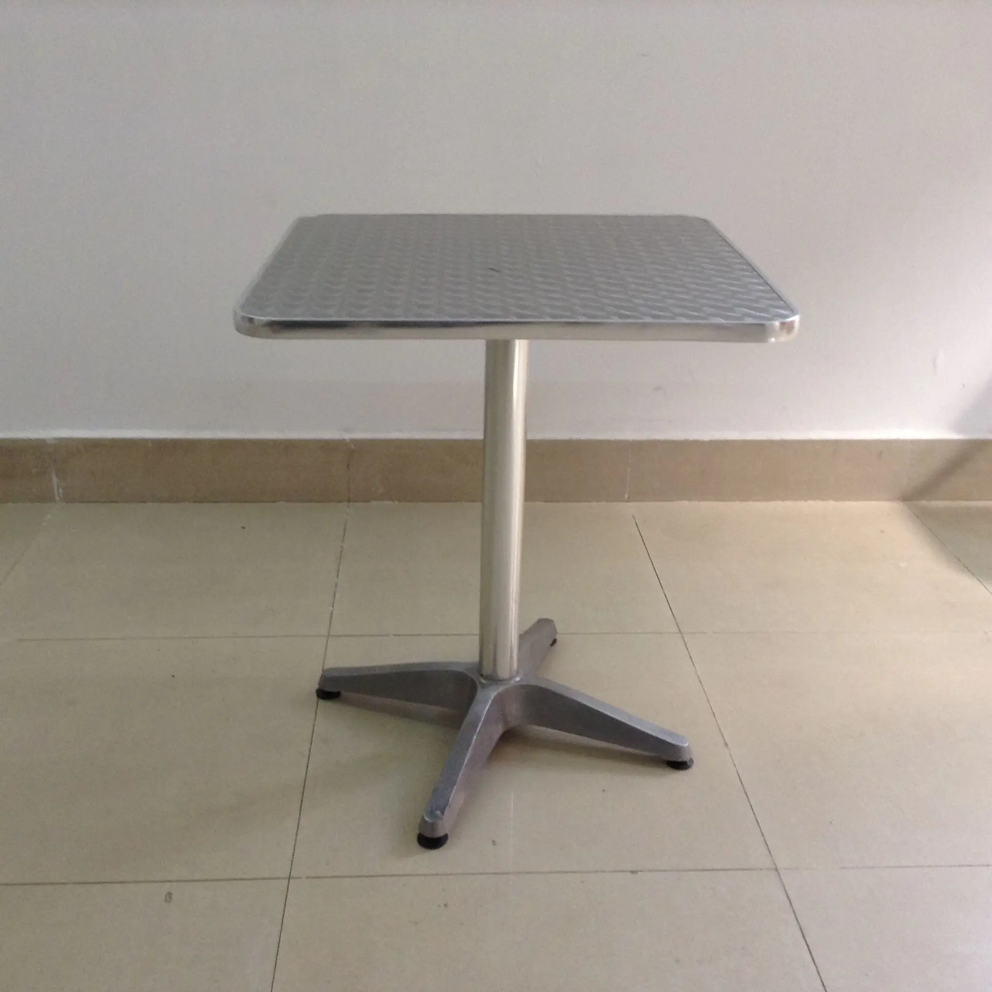 square stainless steel foldable dining table designs,folding dining table YT2
