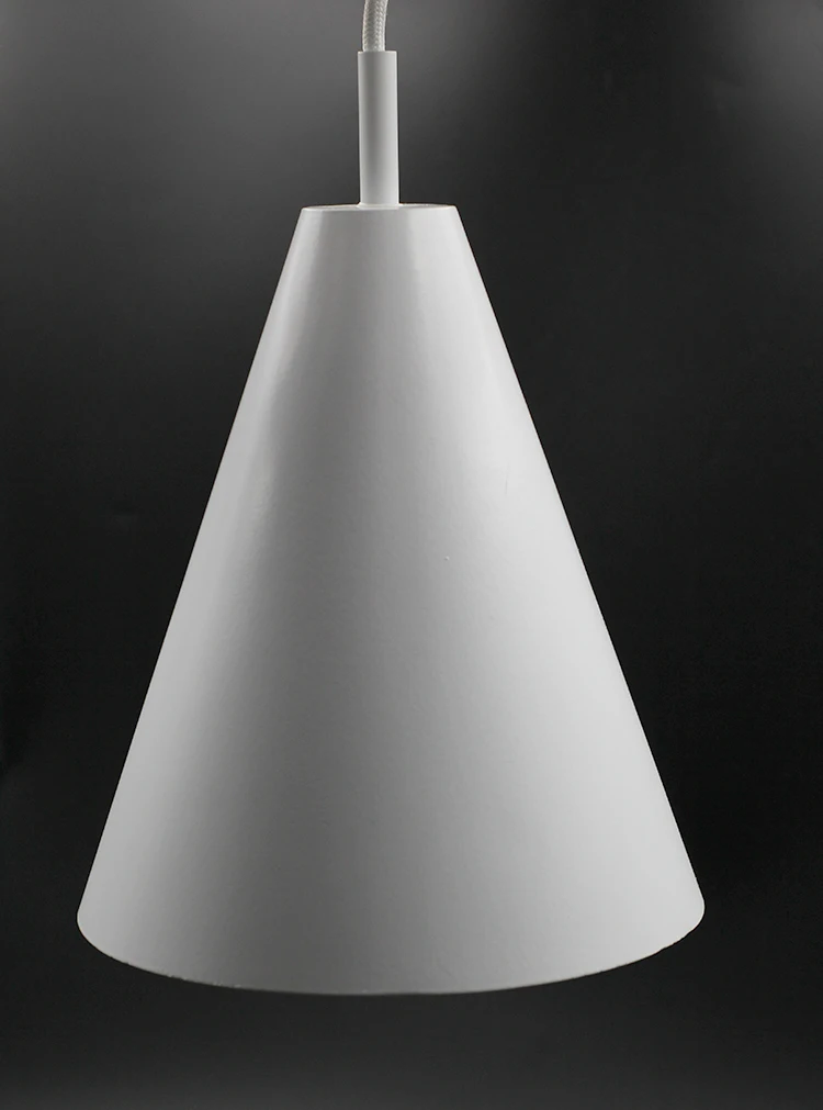  Алюминиевая люстра с монолитным блоком светодиодов 7 Вт 18 30 40 белая черная Офисная Подвесная лампа современный