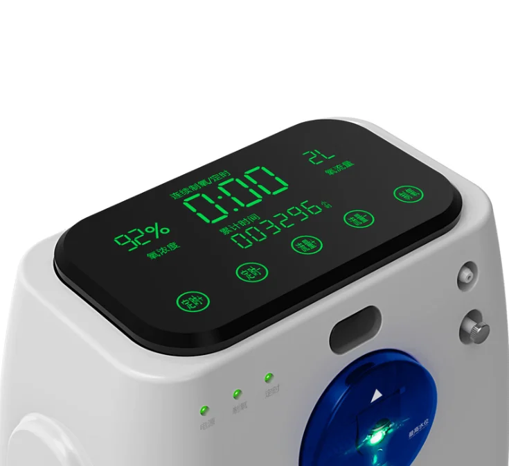 Высококлассный Интеллектуальный портативный концентратор кислорода с генерацией и автоматизацией