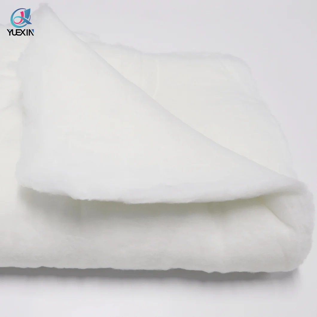 Premium Polyester Fiber  Breathable Insulation Washable Wadding for Comfortable Quilting Projects and Home Textile Creations