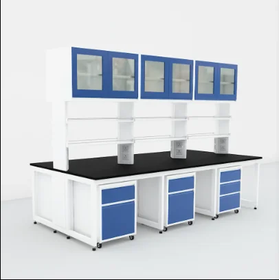 Physics chemical workstations with sink benches laboratory furniture lab tables