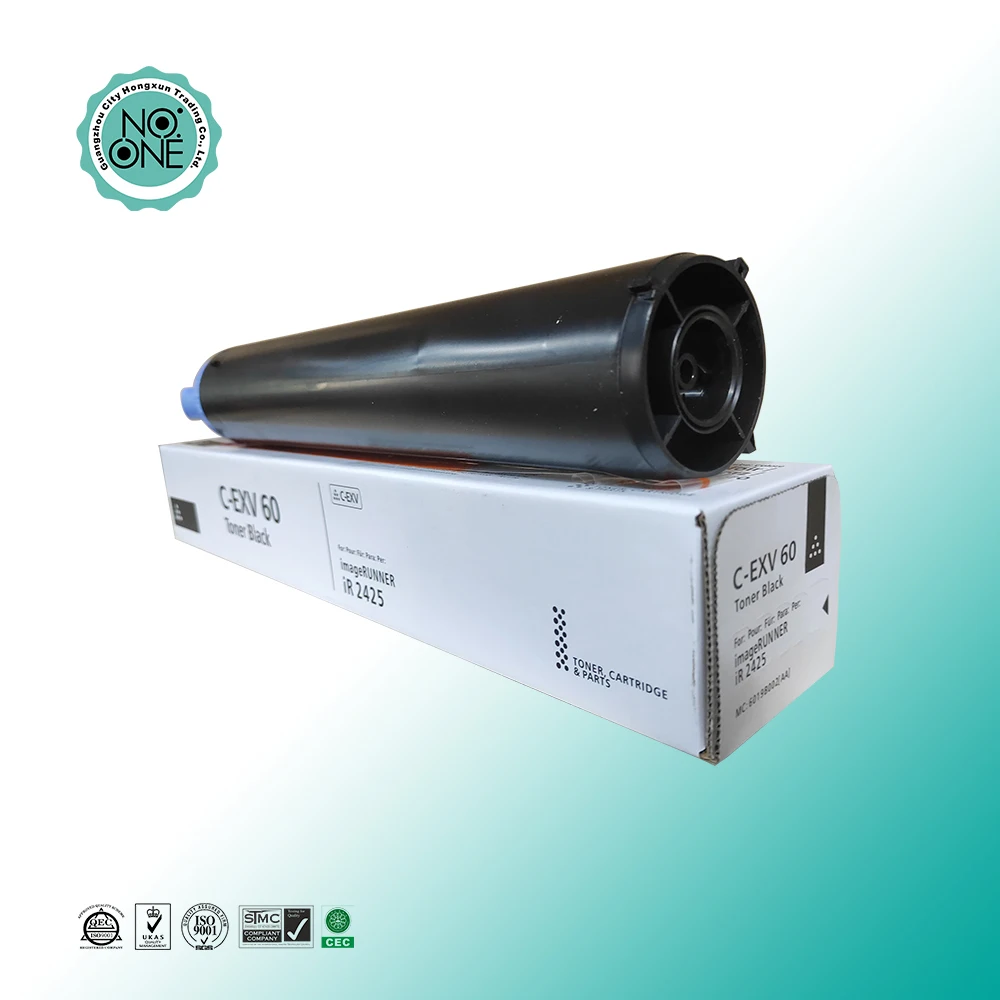 Новый продукт C-EXV60 фабрика оптовая продажа CEXV-60 AC 2425 2425i черный тонер-картридж iR2425i CEXV60 для копировальных принадлежностей Canon