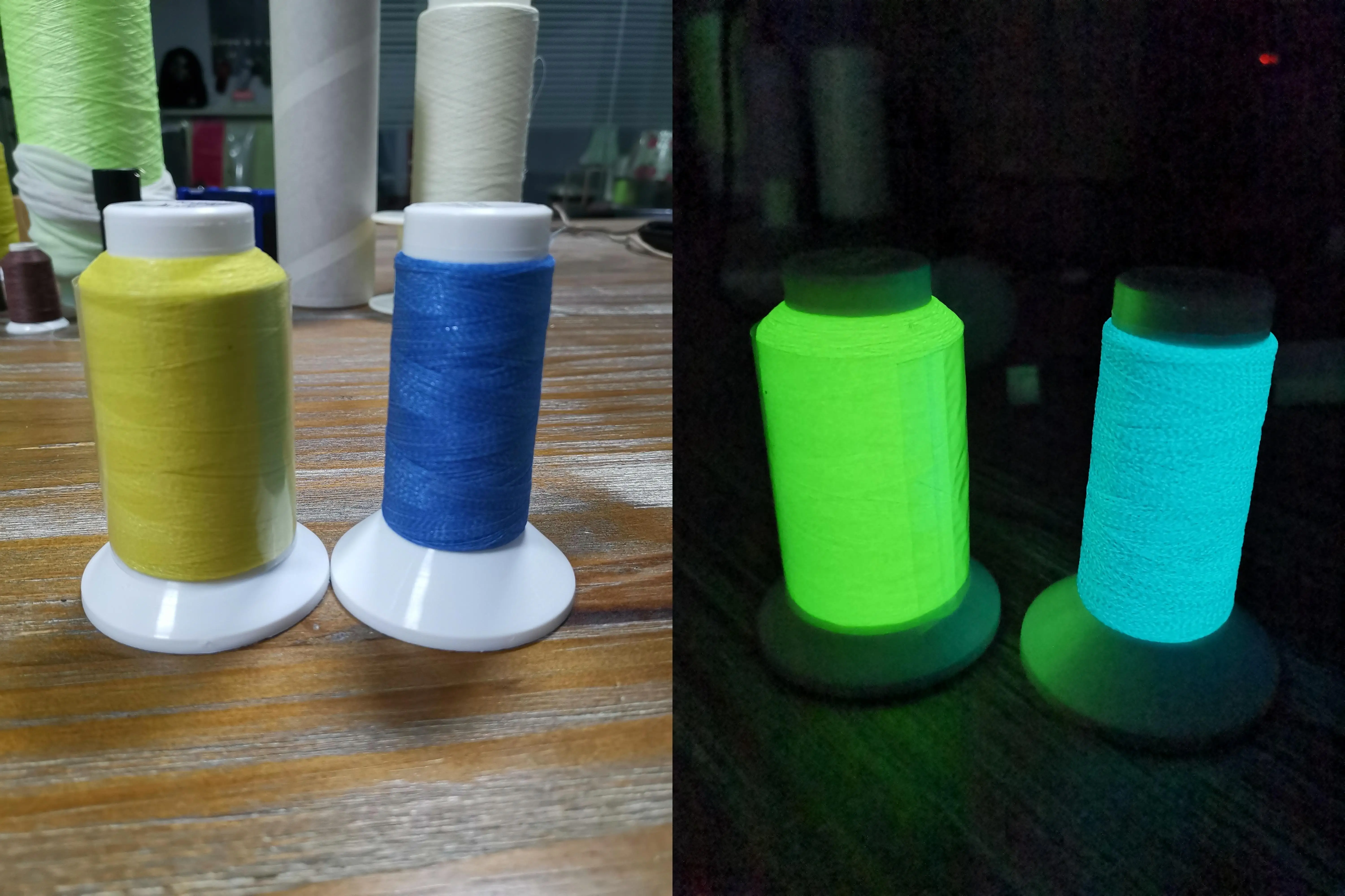 Recycled Glowing Yarn&luminous thread