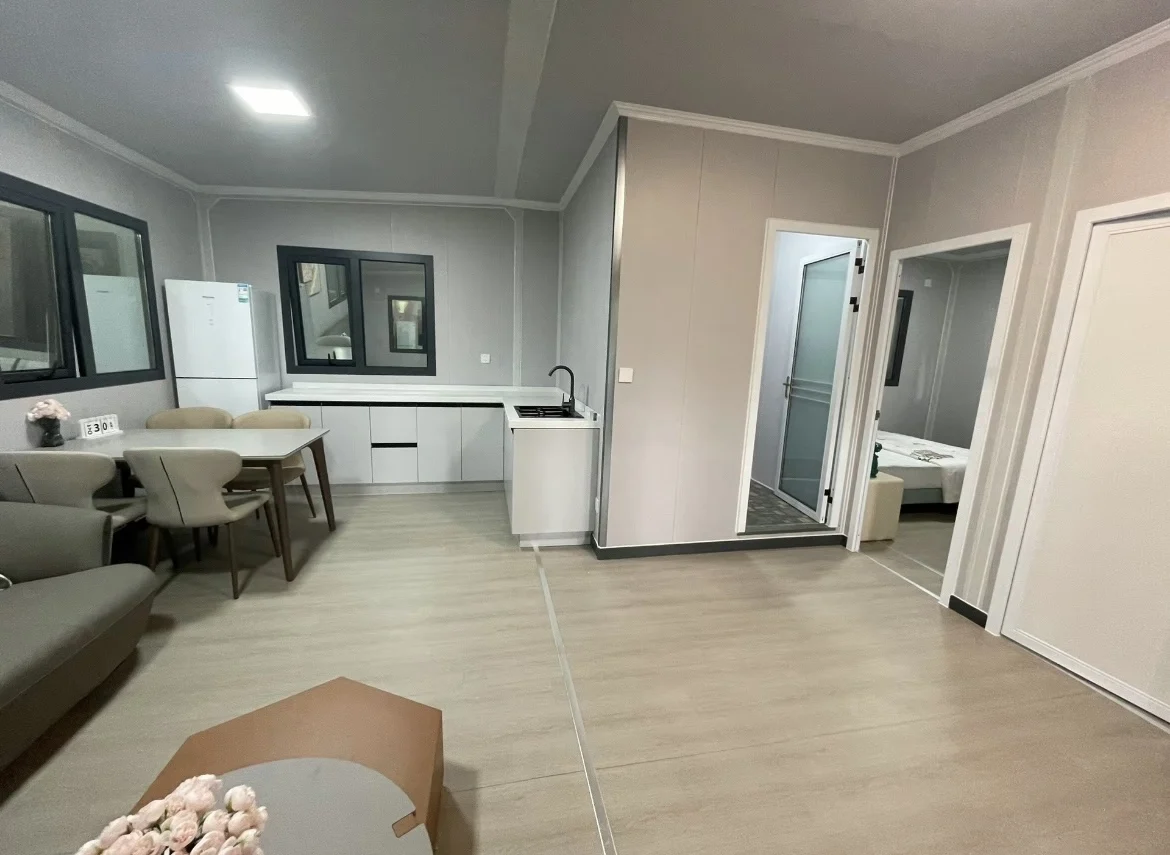 Высокий стальной каркас 40 футов 20 дом расширяемый цена роскошный современный контейнер модульные передвижные умные сборные дома