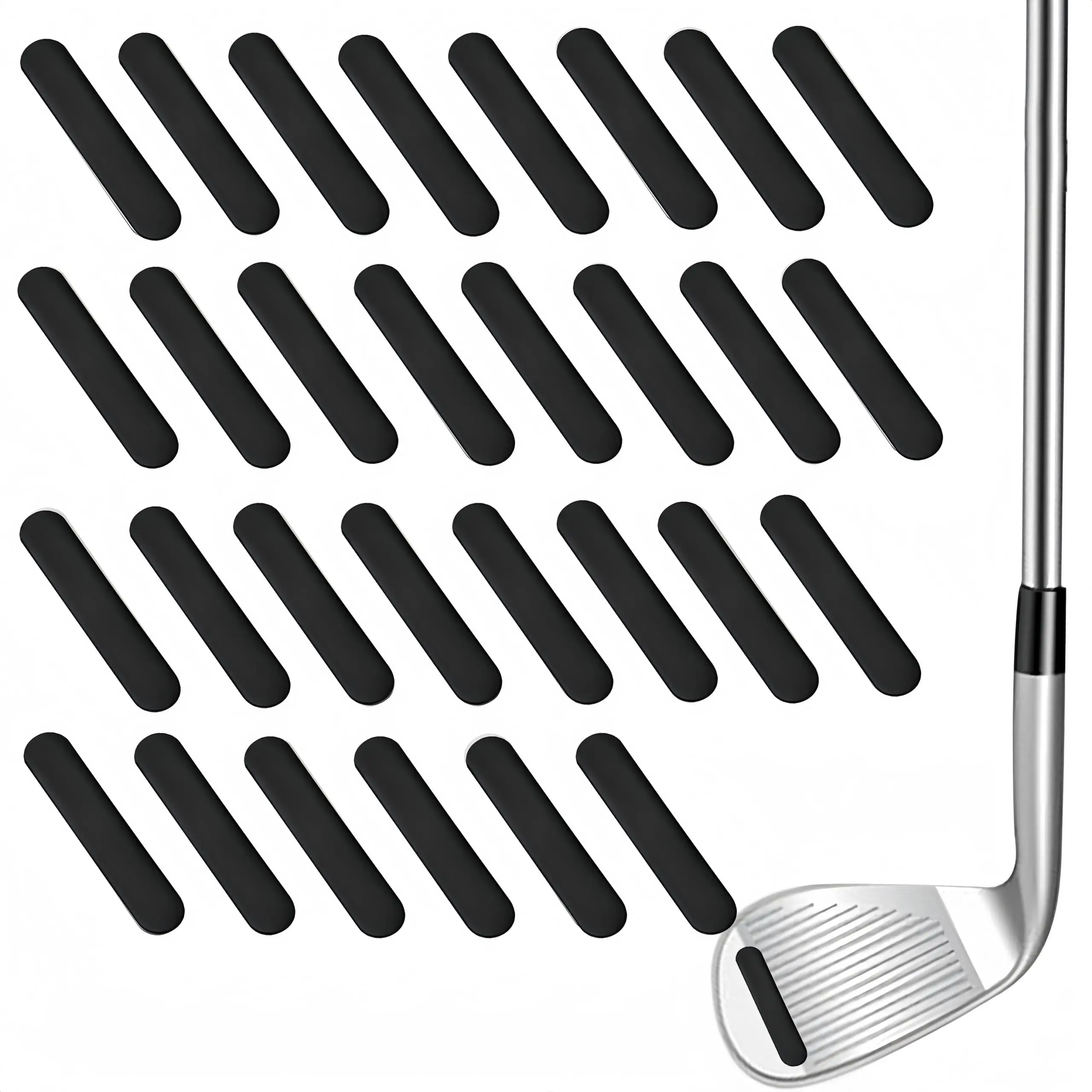 Black White Self Adhesive Golf Putter Weighted Lead Tapes For Pickleball Paddles Golf Clubs Tennis Rackets