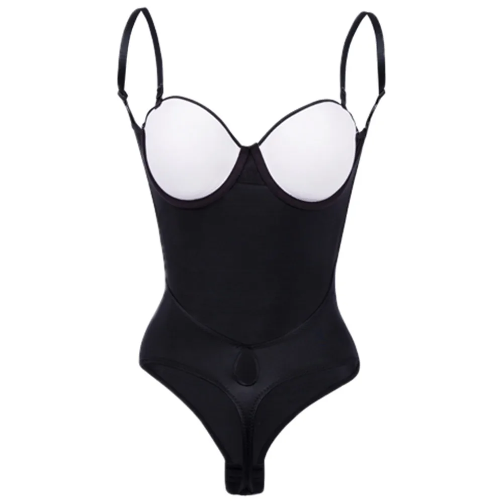 Women Slimming Tummy Control Shapewear Tight Abdomen Body Sculpting Body Sling Halter Backless One Piece Body Shaping Lingerie