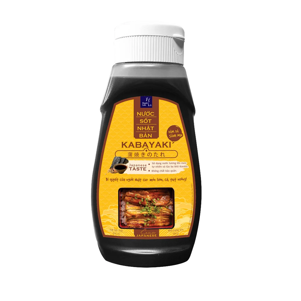 Japanese Authentic Rich Flavor Rich Umami Soy Sauce Kabayaki Sauce Unagi Sauce From Vietnam Manufacturer