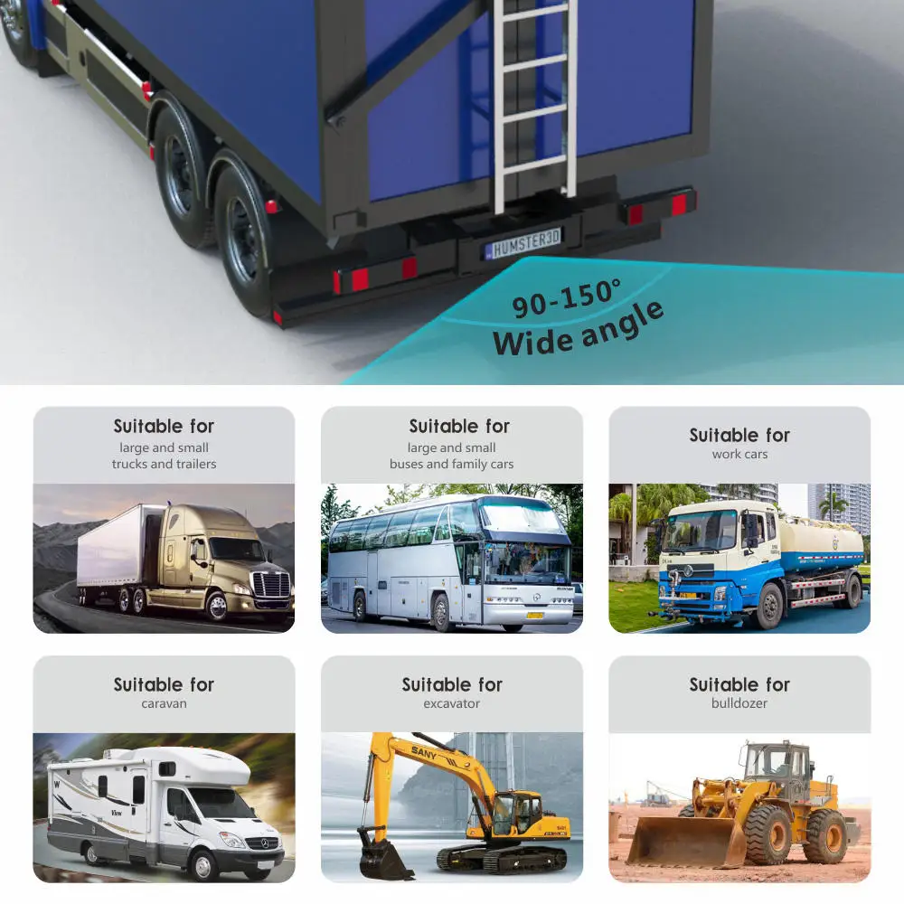 Автомобильный Автопогрузчик 12-36 В, водонепроницаемая система ночного видения