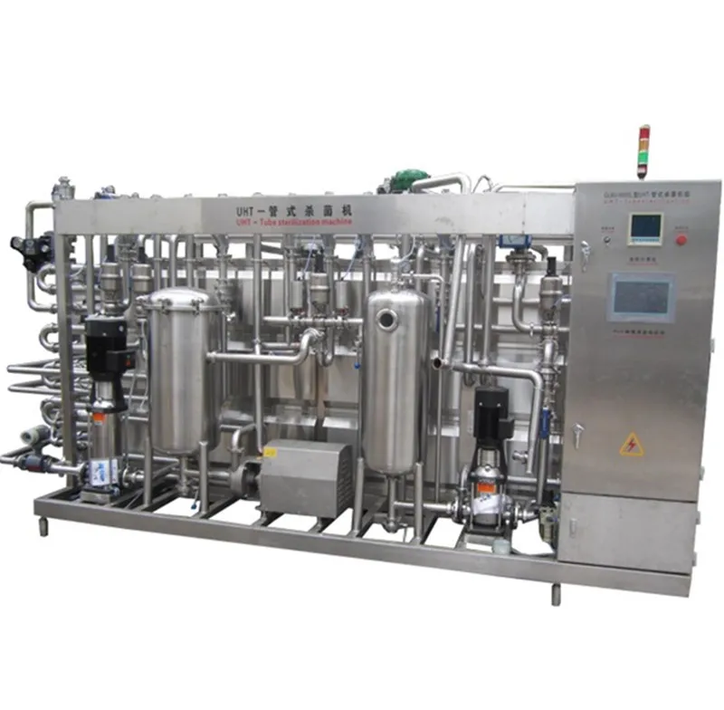2000lph uht milk sterilizer machine