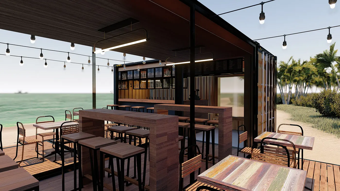 Wholesale high quality container house 40ft with kitchen bath 20ft