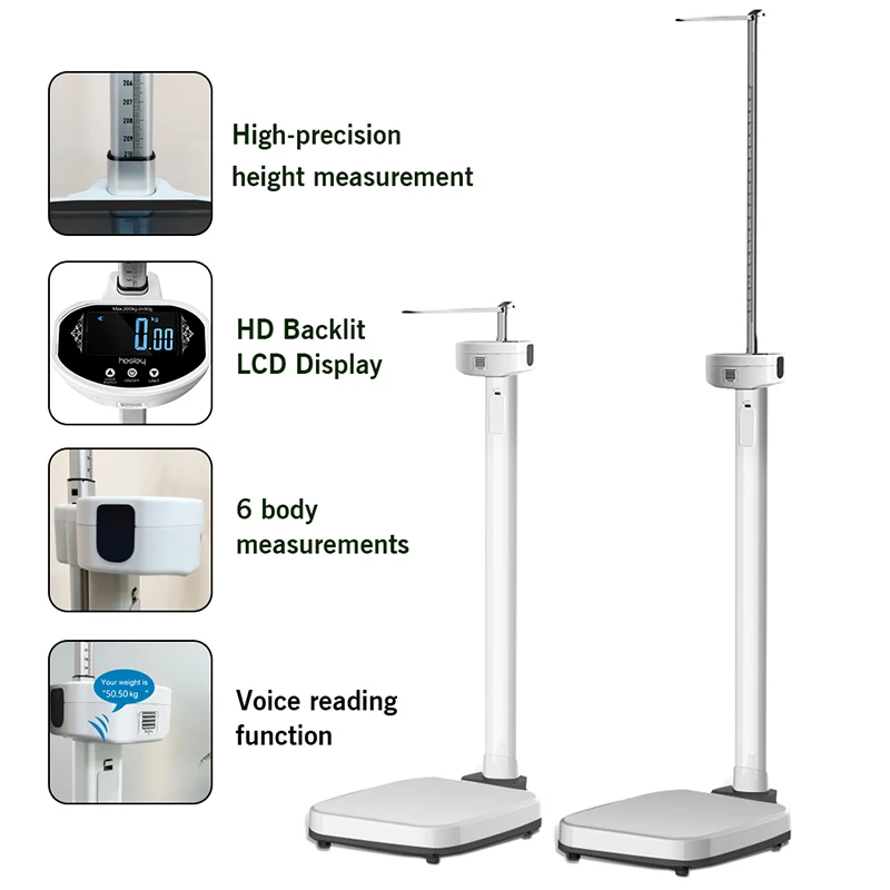 Best Price Personal Electronic BMI Height and Weight Scale Infrared Hospital Physical Examination Bathroom Scales