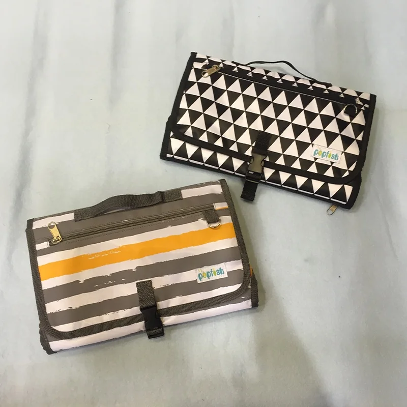 
Fashion Design Foldable Portable Baby Changing Pad With Storage 