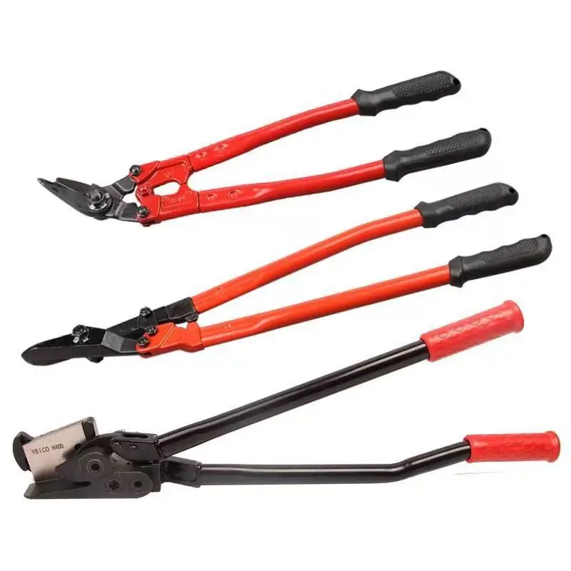 Hot Sale Long-Handled Steel Band Cutter Durable Iron Belt Heavy Duty Scissor & Shear with Cutting Features