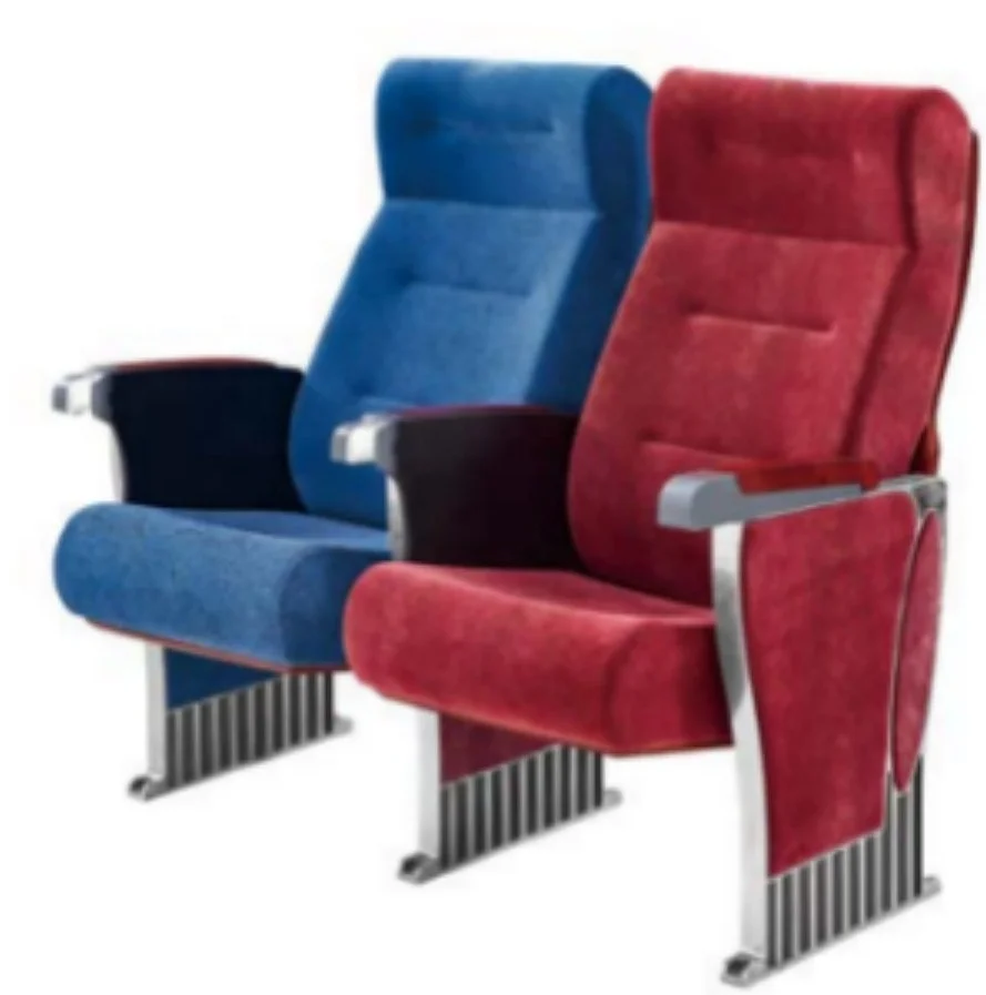 2024 Youtai luxury high quality multimedia classroom Row chair cinema one-piece chair