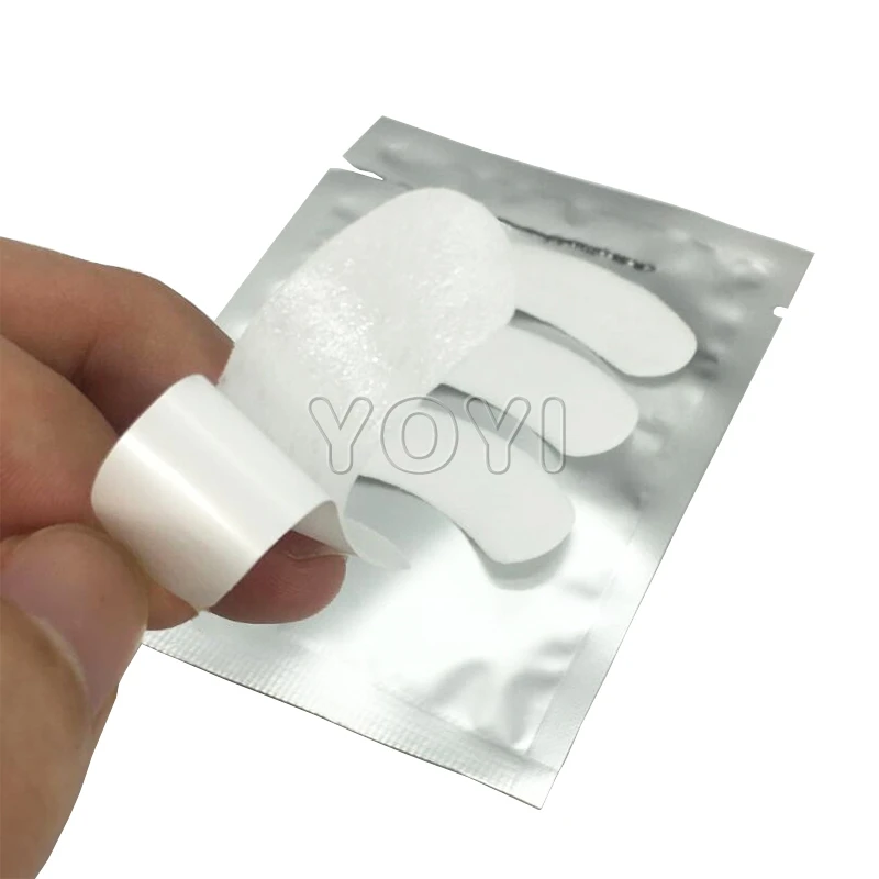 High quality Disposable   private label colored Lint Free Under Eye Gel Patches For Eyelash Extension Eyepads