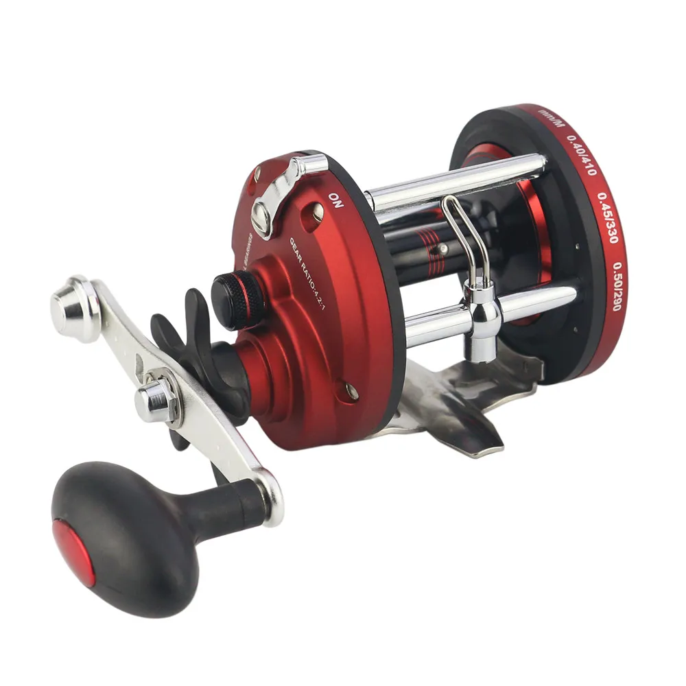Boat Trolling Slow Jigging Drum Wheel DH3500 Full Metal 18+1BB 6.3:1 Gear Ratio REELSKING Snakehead Catfish Casting Drum Reel