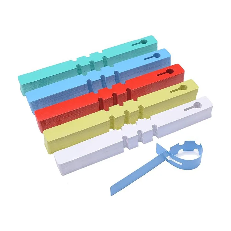 Waterproof Plastic Wrap Around Adjustable Plant Tree Hanging Tags With Large Writing Surface