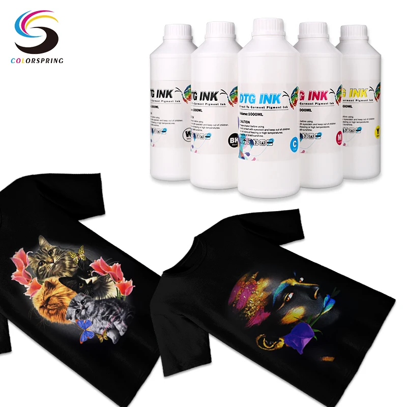 Dtg ciss ink system ink white for dx5 head dtg ricoh ri600 inks
