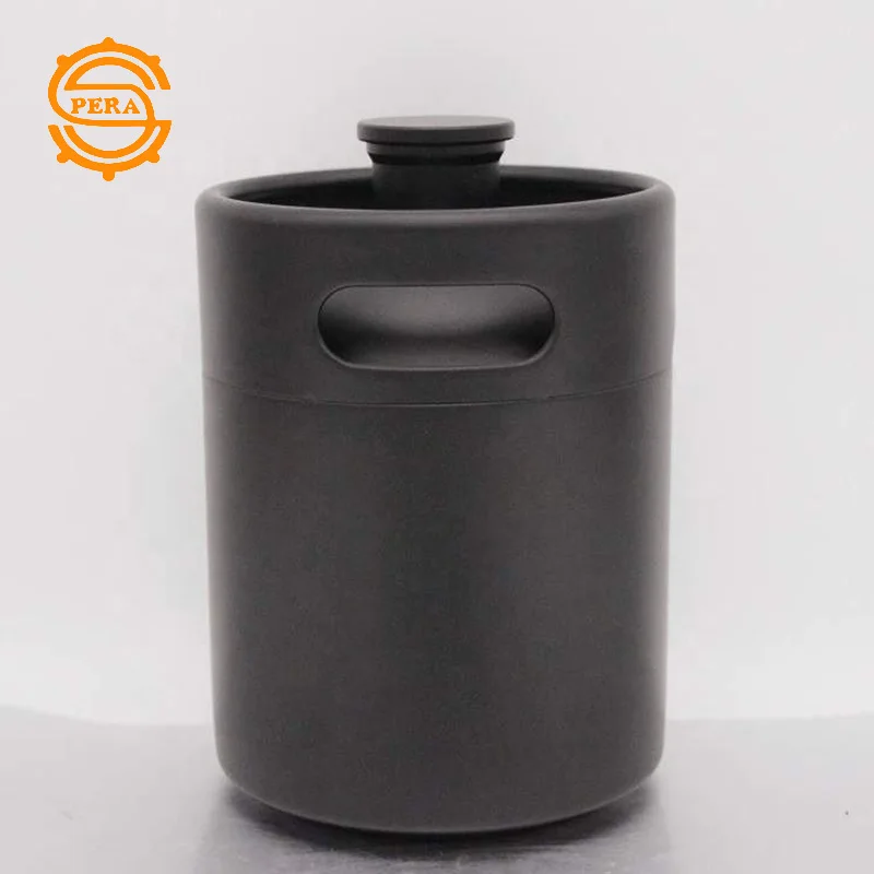 5 литров мини-пустые пивные бочки оптовая продажа бочка для кофе Growler