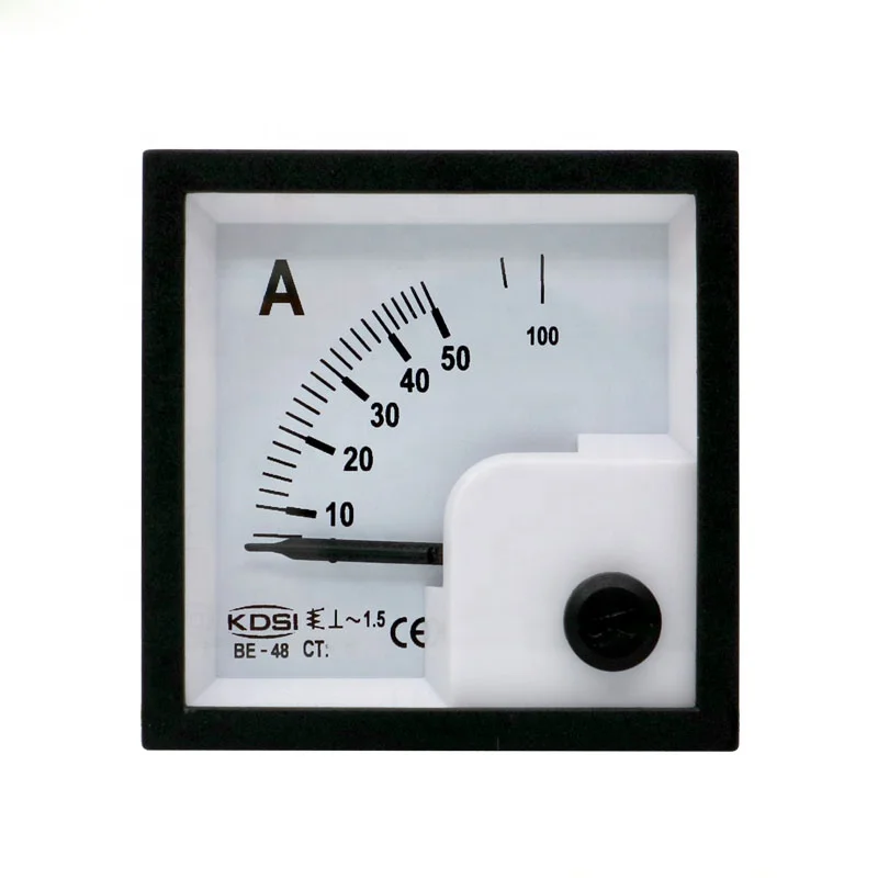 ammeter shunts analog meter mini  ammeter dc amps BE 48 AC 50A  ammeter